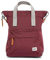 Roka London Bantry B Small Sustainable Sienna Rucksack (Canvas), rot, S