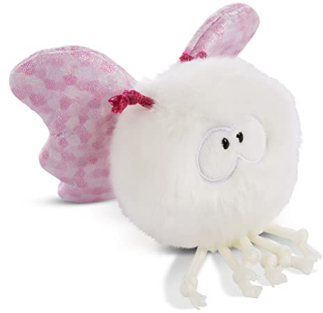 NICI 47658 Kuscheltier Schmetterling 15cm, weiß