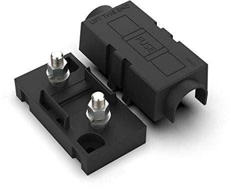 AUPROTEC Sicherungshalter für MIDI Sicherungen mit Schutzabdeckung
