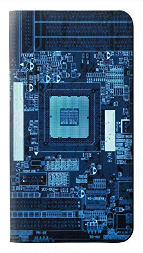 Innovedesire CPU Motherboard PU Leather Flip Case Cover For iPhone 7, iPhone 8, iPhone SE (2020), iPhone SE 3 (2022)