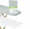 ARCOL Compatibile per Asse da Stiro Foppapedretti, Copertina Ricambio ad Elastico, Made in Italy, Copertura Copriasse da Stiro 100% Cotone (Copertina + Mollettone, Verde, Moderno)
