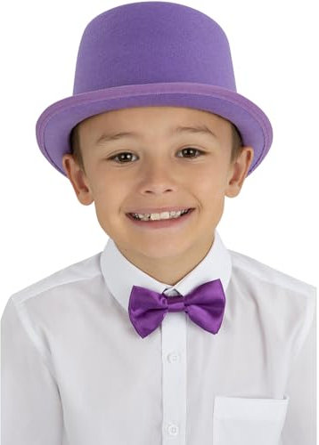 Smiffys Lila Zylinder für Kinder