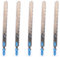 5pcs Jigsaw Blades Set for Wood Plastic Metal T Shank 5” Length 1.2mm Pitch High Speed Steel T318A Fast Cutting