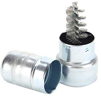 GRIRIW 2 Juegos Limpiador De Terminales De Batería Cepillo De Batería Cepillo De Limpieza De Terminales De Batería Poste De Batería De Coche Almacenamiento De Batería Equipo De Limpieza