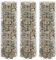 Tino Tech Set Runde Gabionen-Hochbeet aus Verzinkter Stahl 30x100cm 3 Pcs Silber Steinkorb Gabionen Körbe Hochbeet Pflanzen Gartenmauer Gabione aus Metall Garten Gabione Pflanzenwand Gabionen Gitter
