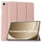 Smart Case For Samsung Galaxy Tab A9 Plus 11 inch Model Numbers are SM-X210, SM-X215, SM-X216B Magnetic Stand Cover (Rose Gold)