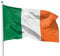 PHENO FLAGS Bandiera Irlanda 90x150cm – irlandese – resistente alle intemperie con occhielli in ottone - 100% poliestere - cuciture doppie robuste e colori vivaci – per gli amanti delle bandiere