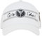 Carlo Colucci Unisex Basecap mit Metalllogo Druck Creme OS