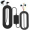 Dash Cam Hardwire Kit USB Type C Hard Wire Kit, Mini-Fuse, 3.5m USB C Port Wiring with Low Voltage Protection, Converts 12V-24V to 5V/3A Car Camera Charge Power Cord Kit for Dashcam GPS Power Supply