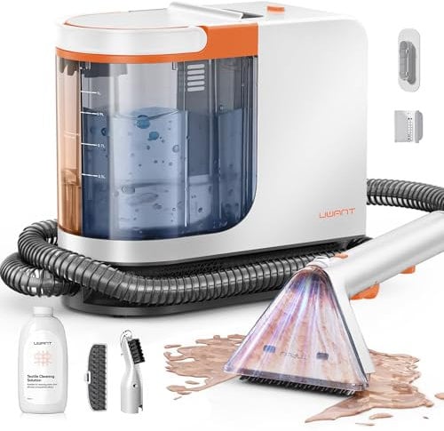 Uwant B200 SE, Shampouineuse, Nettoyeur canapé tissu, Technologie de moteur magnétique Flottant, Adaptée pour nettoyer canapés, tapis et matelas, 12000 Pa, 69 dB
