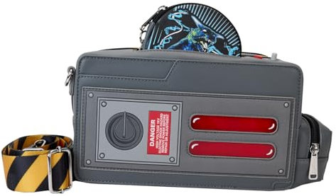 Loungefly Ghostbusters Ghost Trap Umhängetasche mit Münzfach, GRAU