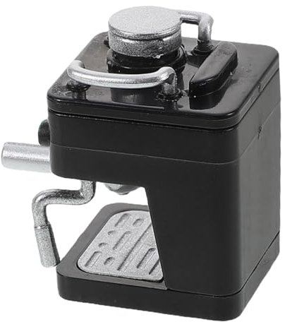 Abaodam Puppenhaus Miniatur Küchenzubehör Mini Kaffeemaschine Spielzeug Miniatur Küchenbedarf Miniaturzubehör Kaffeemaschine Für Puppenhaus
