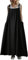Minetom Donna Salopette Vestiti Jeans Vita Alta Baggy Denim Vestito Senza Maniche Overall con Tasche Lunghe Gonne A Nero XXL
