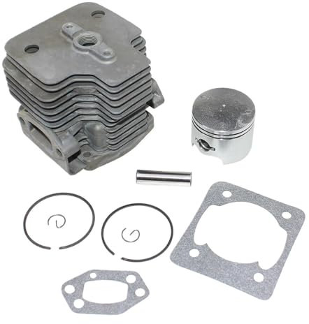 VDFNGFD Kit pistone Cilindro Compatibile con soffiatore a Zaino Oleo-Mac AM162 BV162 BV163 Efco AT2062 SA2062 56522024