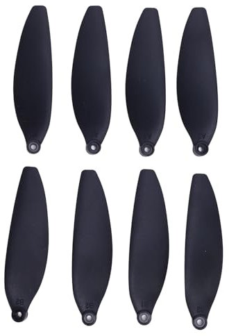 Alomejor Ersatzblätter mit Niedrigen Drohnen von 7,1 cm, Propellern mit Schrauben und Schraubendreher für die Mini -Serie E88 E58