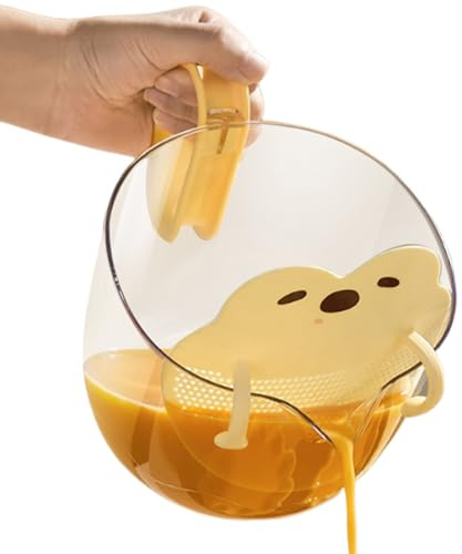 Messbecher zum Kochen – Küchenutensilien, Lebensmittelfilter, Sieb, Schüssel, Riss, Lebensmittelbehälter, für Küche, Eierfilter und Mischung