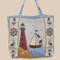 Tragetasche - Shopper Gobelin maritim ''Segelboot'' (45/45)