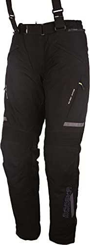 Modeka Baxters Motorrad Textilhose, schwarz, 10XL