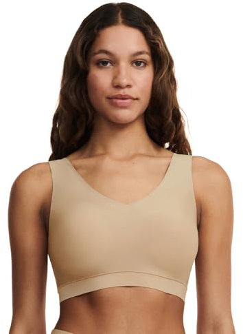 Chantelle Women's, SOFTSTRETCH, Padded Top, Women's invisible lingerie, Off-white (Nude Wu), XL-XXL