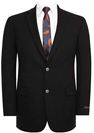 Amy ZHU Men's Sport Coat Classic Fit Stretch Blazer 2 Button Suit Jacket | Houndstooth pattern with gentle stretch and a smooth hand feel