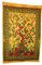 AVA Collections Tapisserie murale arbre de vie jaune en tissu coton bohème bohème hippie gitan décoration de chambre de dortoir (jaune, 215,9 x 137,2 cm)