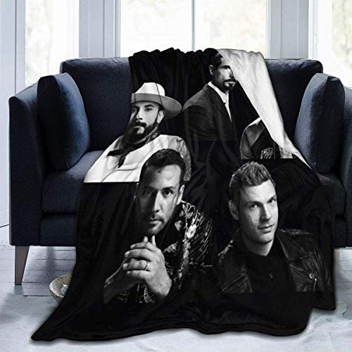 Back-Street Boys Fleece Decke Weiche Warme Fuzzy Leichte Plüsch Luxus Bettdecken Gemütliche Couch Sofa Flanell Decke Winter Winter Neuheit Lustige Steppdecke für Erwachsene Kinder