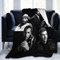 Back-Street Boys Fleece Decke Weiche Warme Fuzzy Leichte Plüsch Luxus Bettdecken Gemütliche Couch Sofa Flanell Decke Winter Winter Neuheit Lustige Steppdecke für Erwachsene Kinder