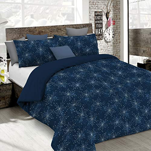 Italian Bed Linen, Fashion Bettbezug Set, Mikrofaser, Fireworks, Einzelbett