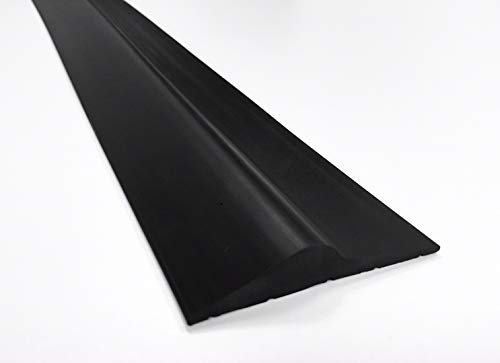 STORMSTOP 15mm High Garage Door Threshold Seal 2.5m (8'2) / Black + Adhesive