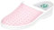 Ciabatte Sanitarie Anatomiche Uomo e Donna, Scarpe Pantofole Ortopediche Confortevoli con Tomaia in Vera Pelle Traforata, MADE IN ITALY, Rosa (Donna) 40
