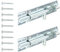2 x Zink, 10,2 cm Riegelschnäpper für Gartentor, Schuppen, Schiebetür, Eisenwaren