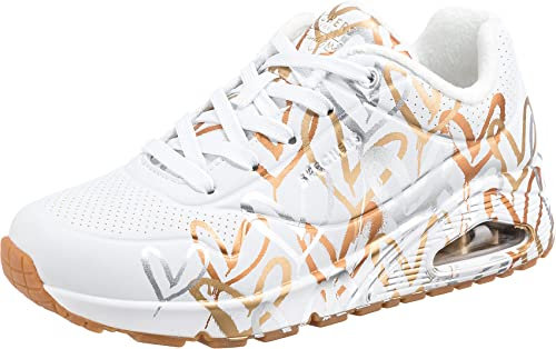 Skechers Damen Sneakers, weiß, 41 EU