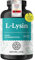 NATURE LOVE® L-Lysin - 365 vegane Kapseln - 1000mg L-Lysin HCL pro Tagesdosis - Lysin aus pflanzlicher Fermentation - 6 Monate Reichweite - Laborgeprüft, ohne Zusätze und in Deutschland produziert