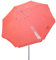 BigBuy Productos de hogar Sombrilla Aktive Coral Aluminio Acero 220 x 208 x 220 cm (6 Unidades)