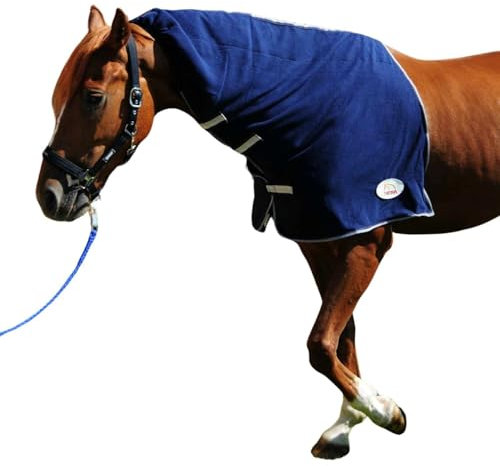 AMKA Pferde Fleece Halsdecke Halsteil Visby Gr.Warmblut