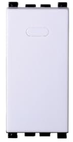 1 Pezzo Interruttore 1P 16A Unipolare, Compatibile Con Vimar Arkè, Colore Bianco
