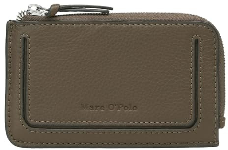 Marc O'Polo Kartenhalter Zip Wallet Pure Brown braun