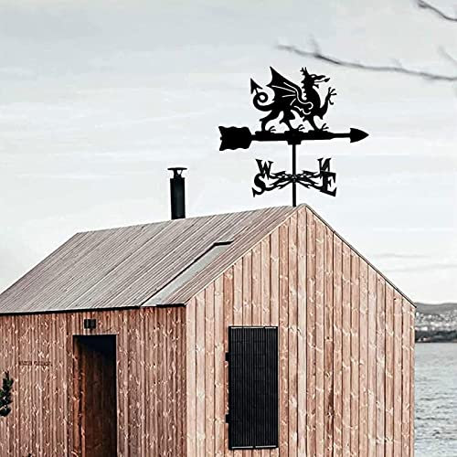 TIECHUINIUB Girouette en métal pour décoration de jardin, maisons, etc. – Licorne
