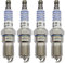 4 teile/los SP432 Platin Funkenstecker/Fit für Ford Focus Fiesta Cougar Ranger Mondeo/Fit für Audi A6 A8 Auto-Plug T20TT AGSF32FM SP-432 Zündkerze Solides Terminal