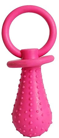 Zähne Reinigung Welpe Kauglee Schnuller, Hunde Schnuller Kaut Spielzeug Haustier Zähne Reinigung Schnuller Spielzeug Welpe Molar Kaut Spielzeug zufällige Farbe, TPR Haustier Zahne Schnuller Spielzeug