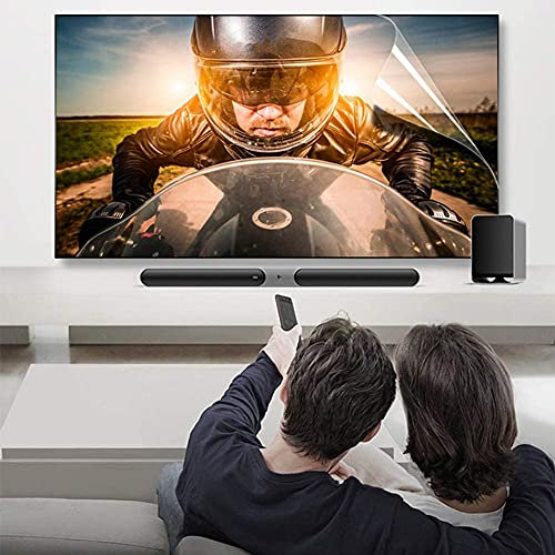 PZOFERLIN TV screen protector TV Screen Protector from 50 AntiBlue Light AntiGlareFilm AntiScratch Filter,for Framless LCD LED Plasma 3D HDTV(50 1101 * 620)