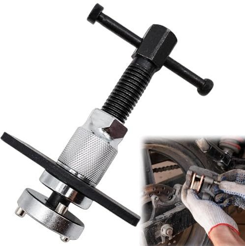 KLLJ Reposicionador de Pistones de Freno,Piston de Freno Herramienta,Reposicionador de Pistones de Freno para Vehículos,Brake Caliper Rewind Tool,Flacon Reajustador de Pistones de Freno