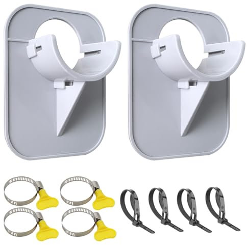 2pcs Pool Schlauchhalter,30mm - 37mm Pool Schlauchhalterung,Pool Schlauch Zubehör halten effektiv die Schlauchposition