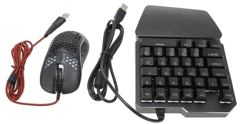 SIXRUN 4-in-1-Handyspiel-Kombipaket, ABS-Material, Tastatur-Maus-Konverter, Schnelles Aufladen, für -Handyspiele Wie PUBG Mobile, kompatibel