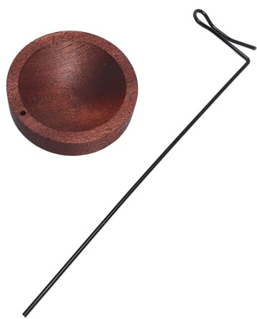 Yinhing Présentoir de Nuancier Nail Art et Base de Suspension pour Colle à Ongles, Support en Bois avec Options de Couleurs Vives pour un Usage Professionnel et des Projets de Bricolage (Couleur du