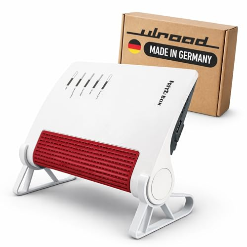ULROAD Ständer passend für AVM FritzBox 7690 7690AX Router Tischständer | Halter, Standfuß, Standfüße zur Belüftung, Aufsteller