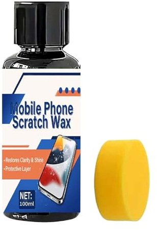 lyanny Screen Scratch Remover - 40ml/100ml with Sponge Quick Fix Gentle,Screen Scratch Repair Cream Kit | for Watches Glasses Laptops Other Electronic Devices