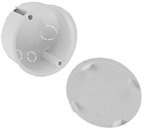 ELEKTRO-PLAST Hohlwanddose Schalterdose Gerätedose Abzweigdose UP 80mm 13.45 3524 (weiß, Polycarbonat, nicht wasserfest)