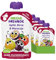 FRECHE FREUNDE Bio Quetschie Apfel, Birne und Passionsfrucht, Fruchtmus im Quetschbeutel für Babys ab 1. Jahr, glutenfrei und vegan, 6er Pack (6 x100 g)