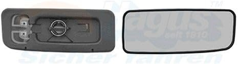 VAN WEZEL Spiegelglas, Außenspiegel 3083834
